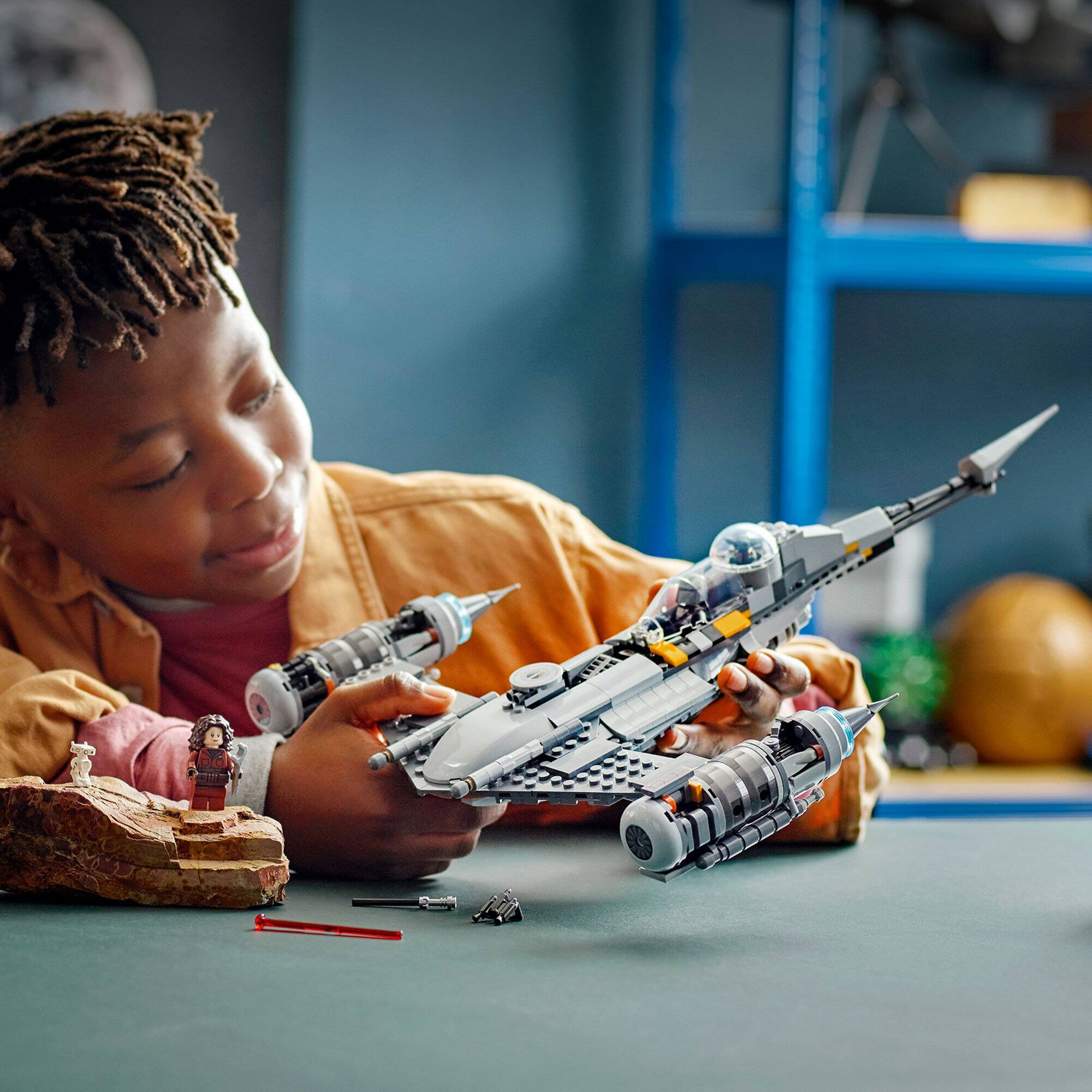 LEGO® Star Wars™ The Mandalorian’s N-1 Starfighter™ 75325 Building Kit (412 Pieces)
